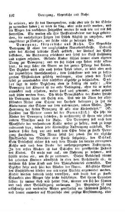 Bewegung, körperliche und Ruhe