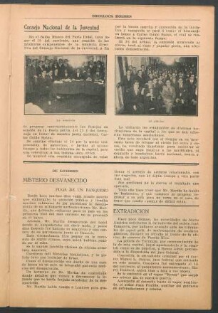 De Londres - Misterio desvanecido. Fuga de un banquero