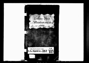 Konsensbuch von Wendischcarsdorf