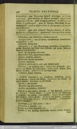 CLXIV. Quis fuit Aesopus?