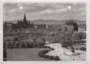 Wien, Blick auf das Rathaus