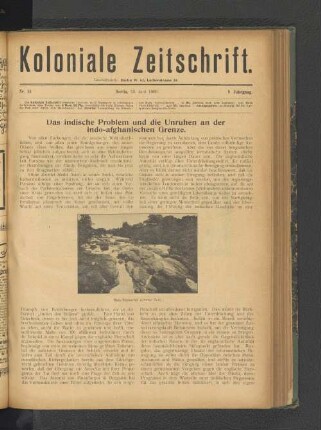 Nr. 15. Berlin, 23. Juni. 1908. 9. Jahrgang.
