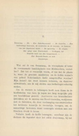 II. Semarang. - IJs. - Een Zaterdag-avond ...