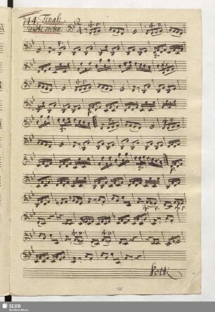 744. Finale: Vieni pur Carina mia / Paisiello, G.