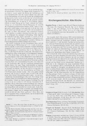 408-411 [Rezension] Gregor I. Papst, Règle pastorale