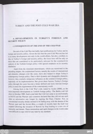 4 Turkey And The Post-Cold War Era