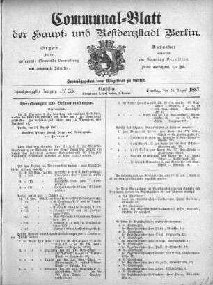 1887,35: No. 35, 28. August 1887