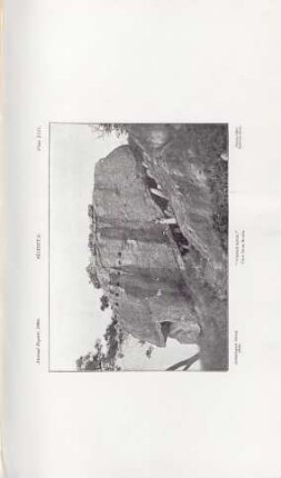 Plate XIII. Sígiriya. "Prison Rock". View from South
