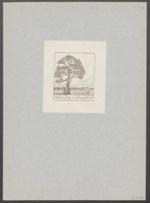 Exlibris Inge und Konrad Kehrl