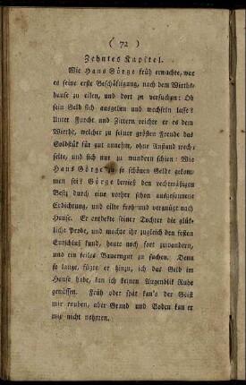 Zehntes Kapitel. - Dreizehntes und leztes Kapitel.