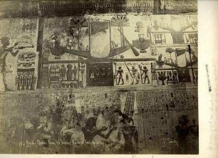 712 Abydos: Chambre Amon. les barques Sacrées (temple de Seti I )