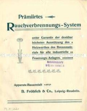 Rauchverbrennungs-System