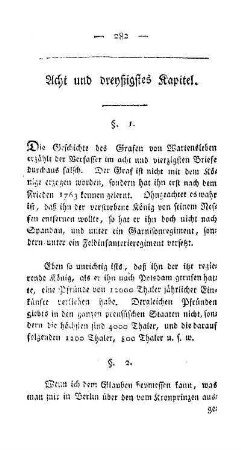 Acht und dreyßigstes Kapitel