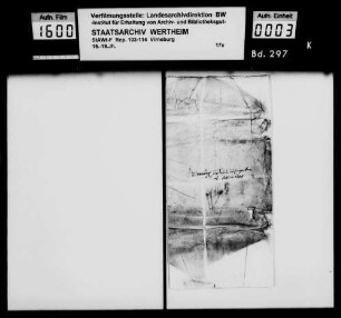 [Belege zur Amtsrechnung Virneburg Nr.1-27]