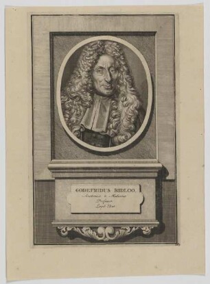 Bildnis des Godefridus Bidloo
