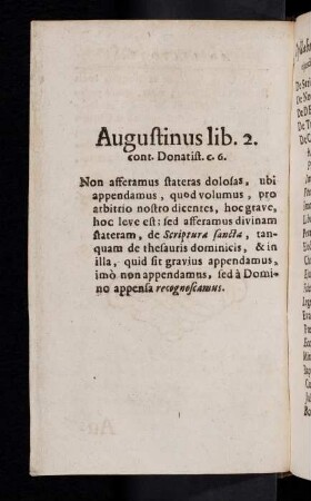 6v-7v, Syllabus Locorum in hac Synopsi ejusdemque Appendice contentorum.