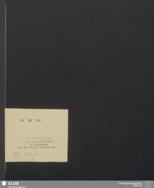 708: Brief von Herzog Alexius Friedrich Christian von Anhalt-Bernburg an Friedrich Mohs vom 18.05.1826 - XVII 912 8.
