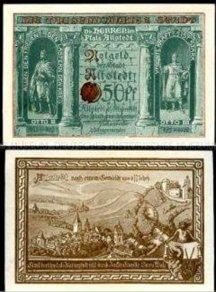 Allstedt 50 Pfennig, Notgeldserie