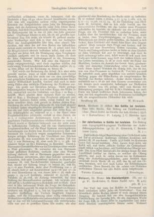 776 [Rezension] Resch, Alfred, Der Auferstandene in Galiläa bei Jerusalem