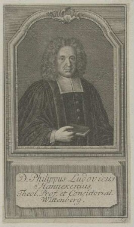 Bildnis des Philippus Ludovicus Hannekenius