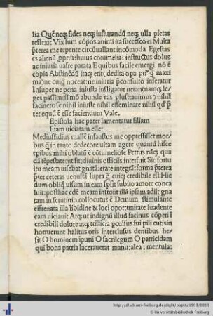 Epistola hac pater lamentatur …