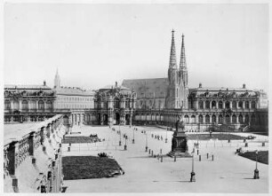 Dresden. Zwinger und Sophienkirche