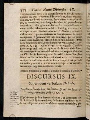 378-387, Discursus IX