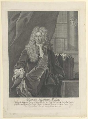 Bildnis des Johannes Henricus Mylius