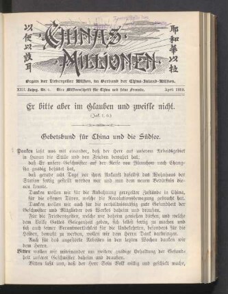 Nr. 4. April 1912