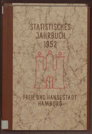 1952: Statistisches Jahrbuch
