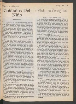 Cuidados del niño
