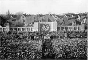 Kundgebung mit Adolf Hitler in Wilhelmshaven