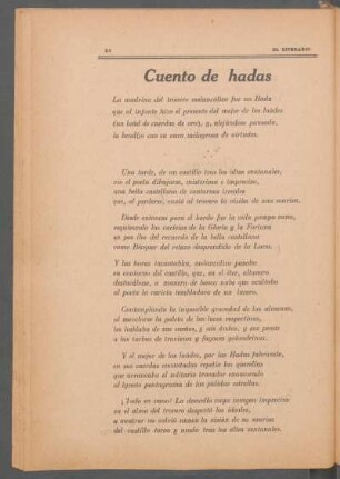 Cuento de hadas