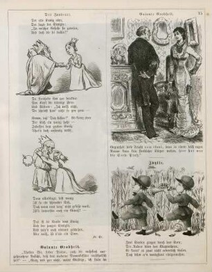 "Der Zauberer" "Galante Grobheit" "Idylle"