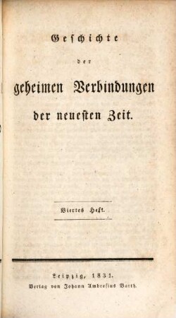 Actenmäßige Darstellung der Versuche Deutschland in Revolutionszustand zu bringen