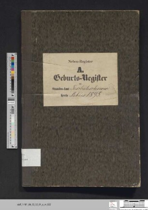 Geburtsregister Güldendorf 1895