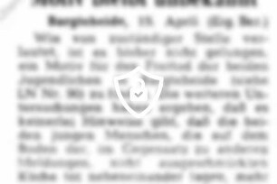 Motiv bleibt unbekannt