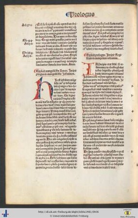 Prologus in evangelium secundum Johannem