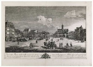 Der Neustädter Markt zu Dresden