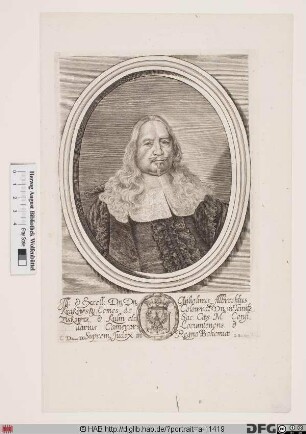 Bildnis Wilhelm Albrecht Kolowrat von (-Krakowsky) (1671 Reichsgraf)