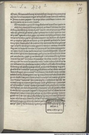 Oratio ad Innocentium VIII. : 1485.02.11