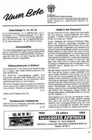 Heide in der Kiesgrube