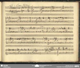 No. 19 Coro (trb, gran cassa, tam-tam)
