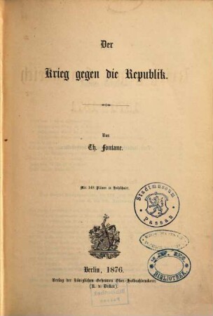 Der Krieg gegen Frankreich 1870 - 1871, 2. Der Krieg gegen die Republik