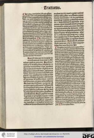 [U]t perest deinceps de principiis demonstrationis elementis et effectibus eiusdem pertractare...