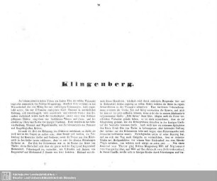 Klingenberg