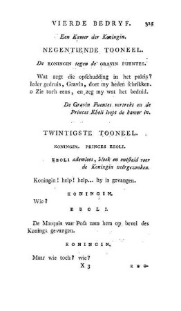 Negentiende Tooneel
