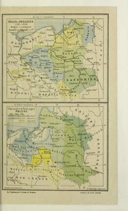 Übersicht d. Teilungen Polens