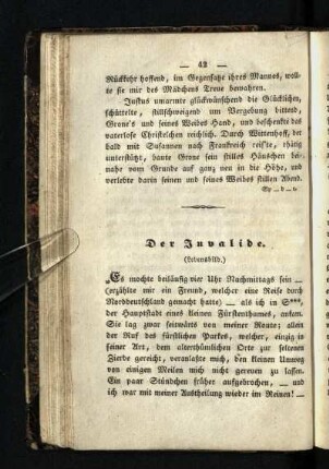 Der Invalide : (Lebensbild)