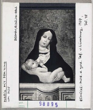 Bremen, Roselius-Haus: Maria mit dem Kind.